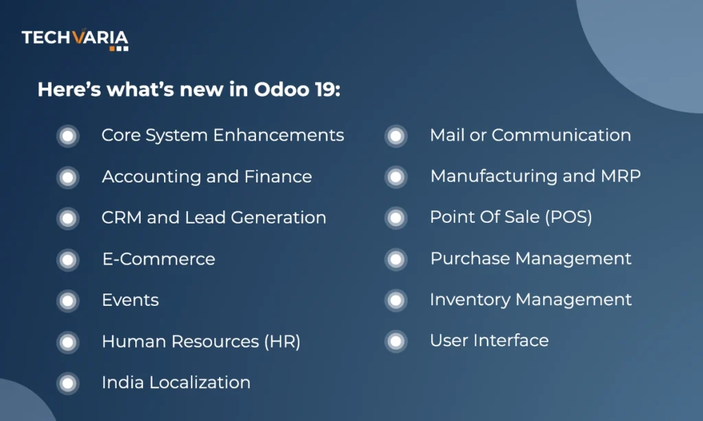 what’s new in Odoo 19