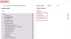 Import Product Attributes & Values 