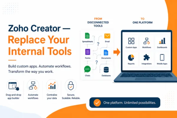 Zoho Creator Replace Your Internal Tools